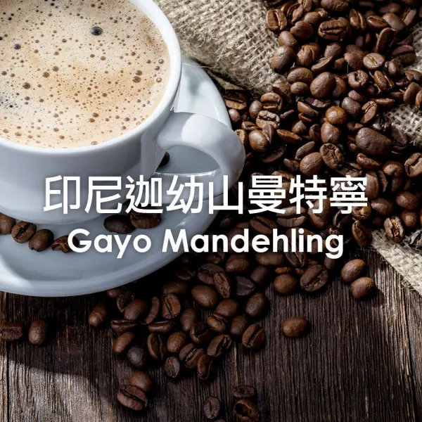 單品咖啡豆-印尼迦幼山曼特寧/深烘焙(250g/500g)